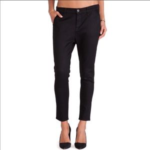 Rag & Bone Dash Trouser in Black Resin
